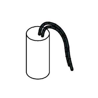 cond.16µf 250v et cable 180mm|Faac france-FAA7601201