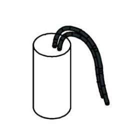cond.16µf 250v et cable 180mm|Faac france-FAA7601201