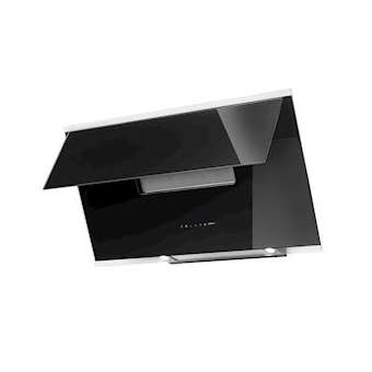Hotte inclinée noire 55cm, Évacuation ou recyclage|Falmec-MECVERSO1220