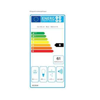 Hotte îlot design Polar noir|Falmec-MECPOLAR2120