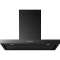 Hotte murale intemporelle Plane Noire 90cm