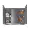 Hotte encastrée inox 60cm