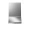 Hotte murale design 55cm, inox brossé 304
