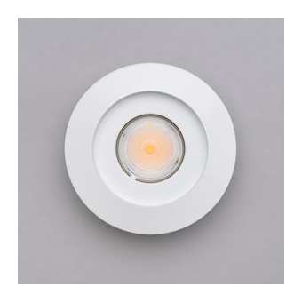 Encastré extra-plat Persan 4,5W 500mA 3000K 40DEG blanc RAL 9010|Fd eclairage-FDGEP043D100