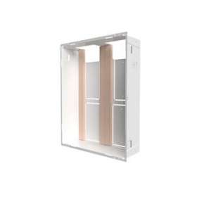 Bac tech 2 travées PC+4R+1R en 160mm de profondeur BL|Atole-AOEBTT26BL