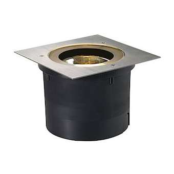 ADJUST 190, QR111, encastré de sol, carré, inox 304, max. 50W, IP67|SLV-DC5227092
