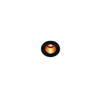 HORN MINI, encastré de plafond ou mural intérieur, noir/or, LED, 1,2W, 3000K|SLV-DC51000917