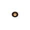 HORN MINI, encastré de plafond ou mural intérieur, noir/or, LED, 1,2W, 3000K