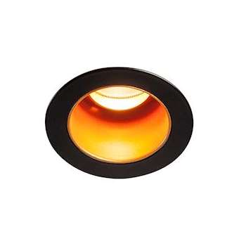 HORN MEDI, encastré de plafond ou mural intérieur, noir/or, LED, 5W, 3000K|SLV-DC51001927