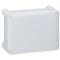 Boîte de dérivation rectangulaire pour presse-étoupe Plexo gris - 155x110x74mm
