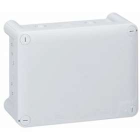 Boîte de dérivation rectangulaire pour presse-étoupe Plexo gris - 155x110x74mm|Legrand-LEG092044
