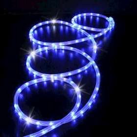 ROPE - Cordon 44m - 30LED/m - Bleu pétillant blanc - coupe 1m - 230V|Festilight-FEH173W44H-1