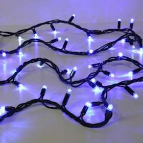 ORIGINAL- Guirlande 20m - 200LED Bleu pétillant - câble noir - 230V|Festilight-FEH54380-2-B3-Z