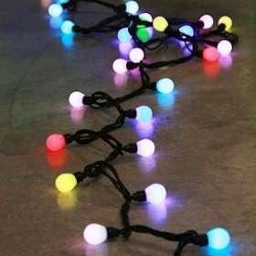 TRENDY - Guirlande caps RGB pastel animé - L10m - 230V|Festilight-FEH50350-1-BRGB-Z