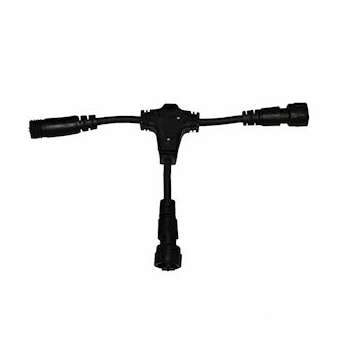 T souple pour Système Raccordable Noir|Festilight-FEH90225-B-Z