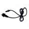 Connecteur alimentation 1.50m HO5RNF Câble noir