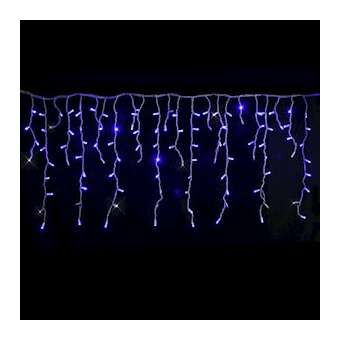 AUTHENTIC- Stalactite 4,5x0,8m 280 LED Bleu pétillant - 60 descentes - 230V|Festilight-FEH54422-60-W3-Z
