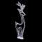 VIXEN 3D - Renne 3D - H215 L70xP20cm-684LED Blanc pétillant - 230V