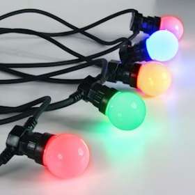 B22 - Guirlande L10m -B22 moulées -LED Multico - 230V|Festilight-FEH50352-1-BM