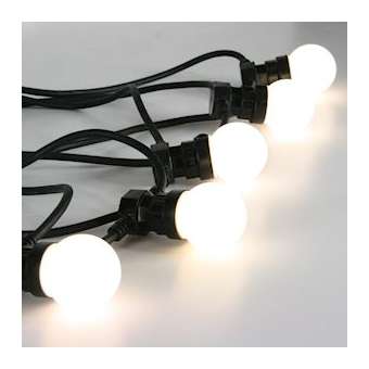 B22 - Guirlande L10m -B22 moulées -LED Blanc chaud- 230V|Festilight-FEH50352-1-B9