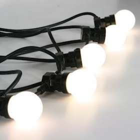 B22 - Guirlande L10m -B22 moulées -LED Blanc chaud- 230V|Festilight-FEH50352-1-B9
