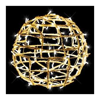SATURN - Sphère ø60cm - 200LED Blanc chaud pétillant - 230V|Festilight-FEH98606-AWP9-Z