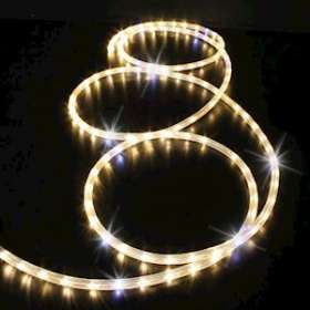 ROPE- Cordon 44m - 30LED/m - Blanc chaud pétillant - coupe 1m - 230V|Festilight-FEH179W44H-1