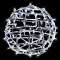 SATURN - Sphère ø60cm - 200LED Blanc pétillant - 230V