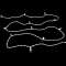 COSMIC - Plafond Raccordable 2x30m- 8 lignes- 800LED Blanc chaud pétillant-230V