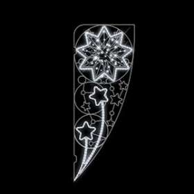 SIMONE - LMF - H2m x L0,8m - LED blanc froid - pétillant - 230V|Festilight-FEH46555MIL-0FP0