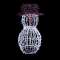 SNOWMAN -Bonhomme de neige H1.40m -LED Blanc - 31V|Festilight-FEH40448-W0-31V