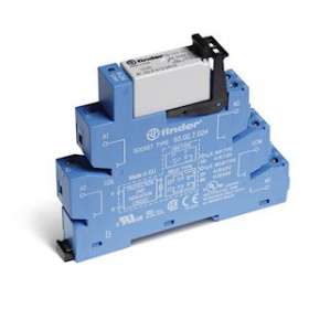 Interface modulaire à relais 2RT 8A 24V AC/DC, AgNi, bornes à cage|Finder-FID385200240060