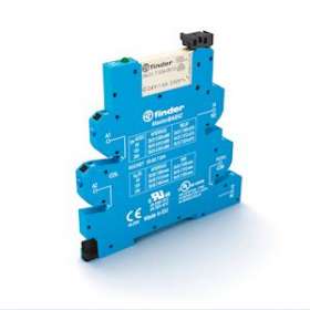 Interface mécanique masterBASIC 1RT 6A 24V AC/DC, bornes automatique|Finder-FID390100240060