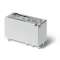 Relais circuit imprimé bas profil 2RT 8A 24V DC, AgNi