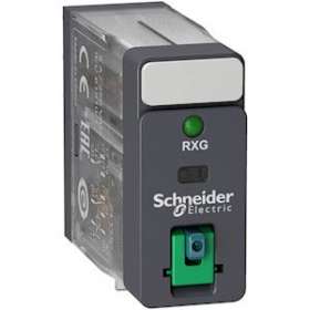 Zelio Relay RXG - relais interface - embrochab - test - DEL - 2OF - 5A - 24VDC|Schneider Electric-SCHRXG22BD