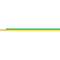 Fil rigide H07VU 2,5 mm2 vert/jne couronne 100m
