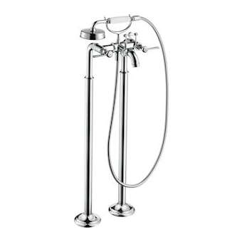 Mélangeur bain/ douche à pont poignées manettes chromé|Hansgrohe-HA316553000