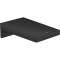 Bec déverseur lame d'eau M3/4' noir mat|Hansgrohe-HA332543670