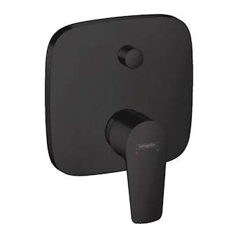 Set de finition pour mitigeur bain/douche encastré noir mat|Hansgrohe-HA371745670