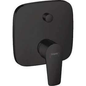 Set de finition pour mitigeur bain/douche encastré noir mat|Hansgrohe-HA371745670