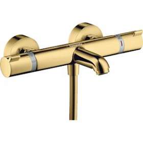 Mitigeur Thermostatique bain/douche aspect doré poli|Hansgrohe-HA313114990