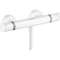 Mitigeur Thermostatique douche blanc mat