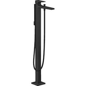 Mitigeur bain/douche, set de finition, poignée manette noir mat|Hansgrohe-HA332532670