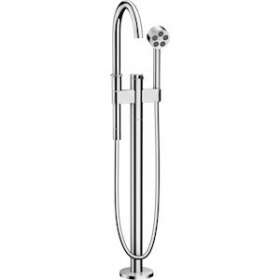 Mitigeur baignoire bain/douche sur pied set de finition chromé poli|Hansgrohe-HA348440020