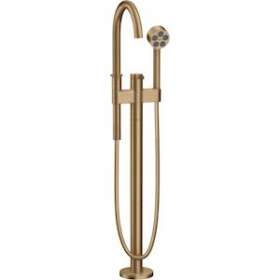 Mitigeur baignoire bain/douche sur pied set de finition bronze brossé|Hansgrohe-HA348440140