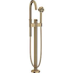 Mitigeur baignoire bain/douche sur pied set de finition bronze poli|Hansgrohe-HA348440130