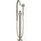 Mitigeur baignoire bain/douche sur pied set de finition nickel poli|Hansgrohe-HA348440830