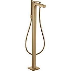 Mitigeur baignoire B/D sur pied poign.man.coupe rhomb.bronze poli|Hansgrohe-HA339471130