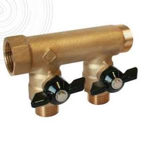 Collecteur portee plate vannes bs 3/4' 2s|Ayor Water and Heating Solutions-SHE2746-02-20