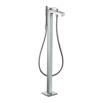 Mitigeur baignoire B/D sur pied poign.man.coupe rhomb.chromé poli|Hansgrohe-HA339471020